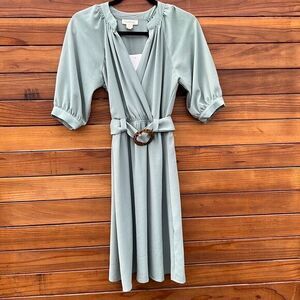Elegant Seafoam Green Dress